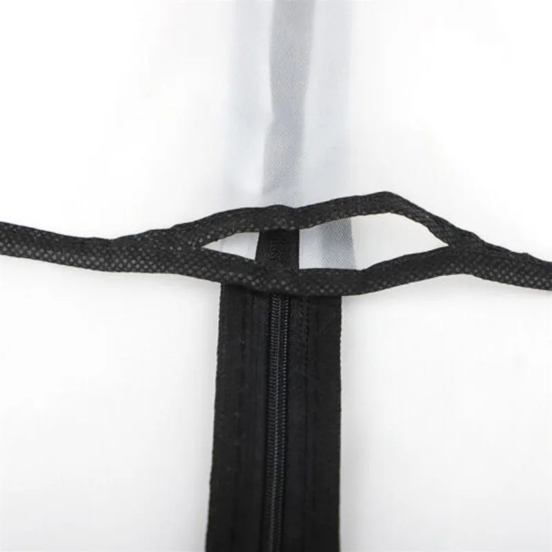 10 Pack Large Hanging Suit Bags Dress Coat Jacket Clothes Cover Dust Protector~