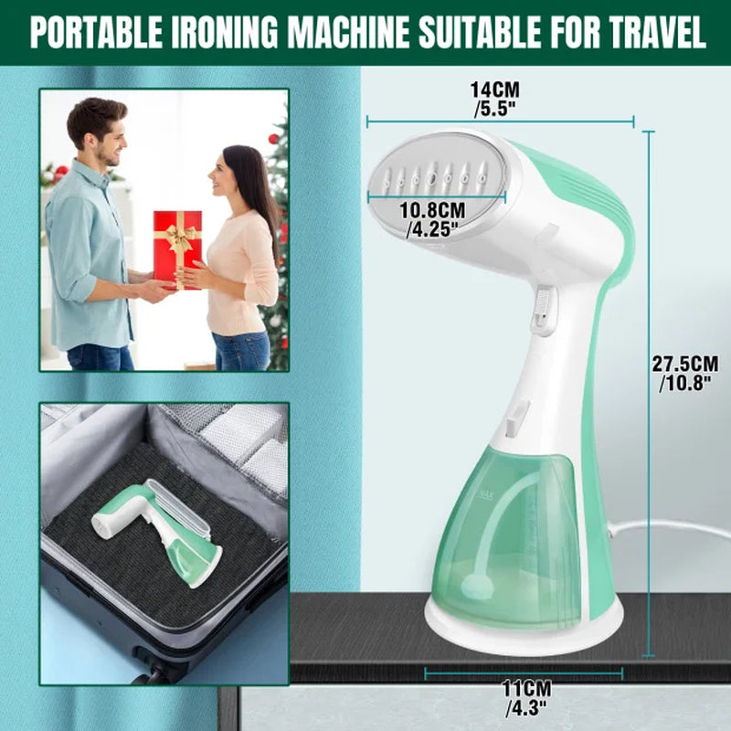 Electric Fast Heating Handheld Hanging Iron De-Wrinkle Travel Convenient Ironing Garment Steamer