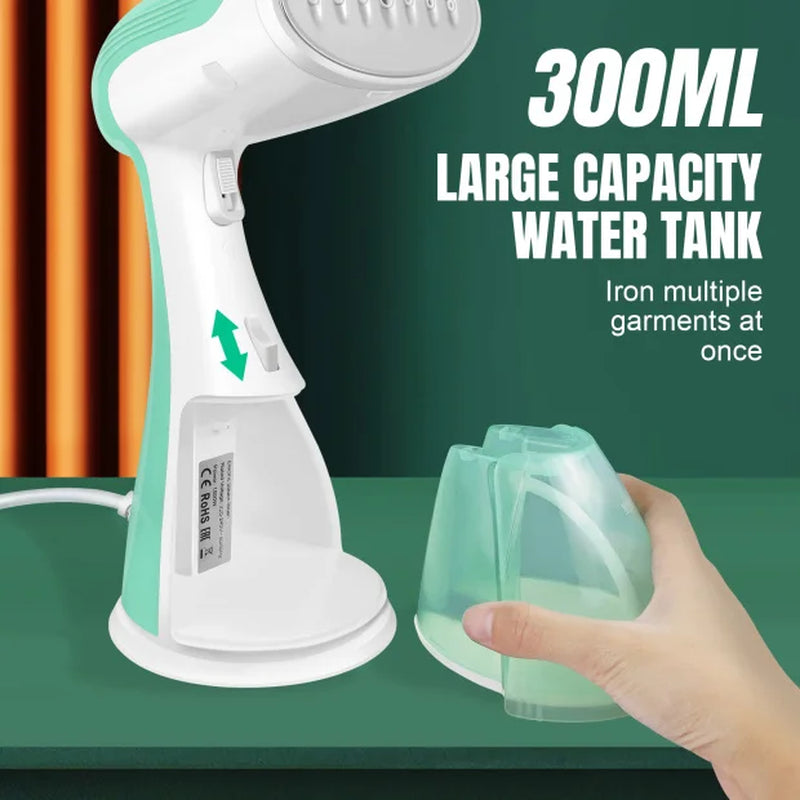 Electric Fast Heating Handheld Hanging Iron De-Wrinkle Travel Convenient Ironing Garment Steamer