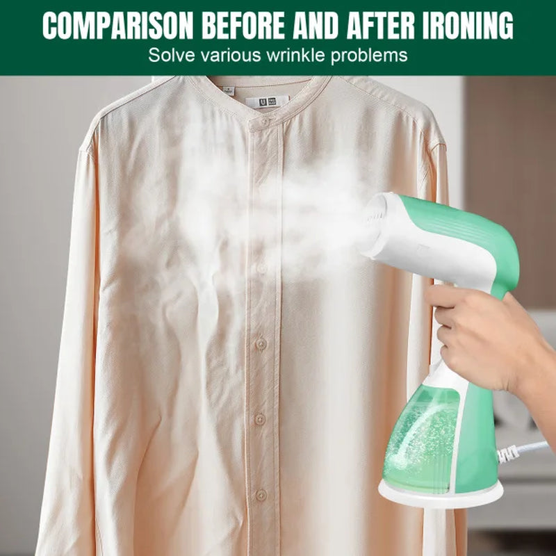 Electric Fast Heating Handheld Hanging Iron De-Wrinkle Travel Convenient Ironing Garment Steamer