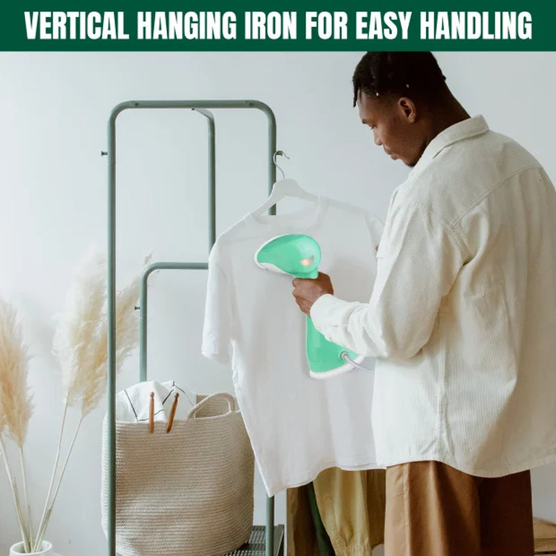 Electric Fast Heating Handheld Hanging Iron De-Wrinkle Travel Convenient Ironing Garment Steamer