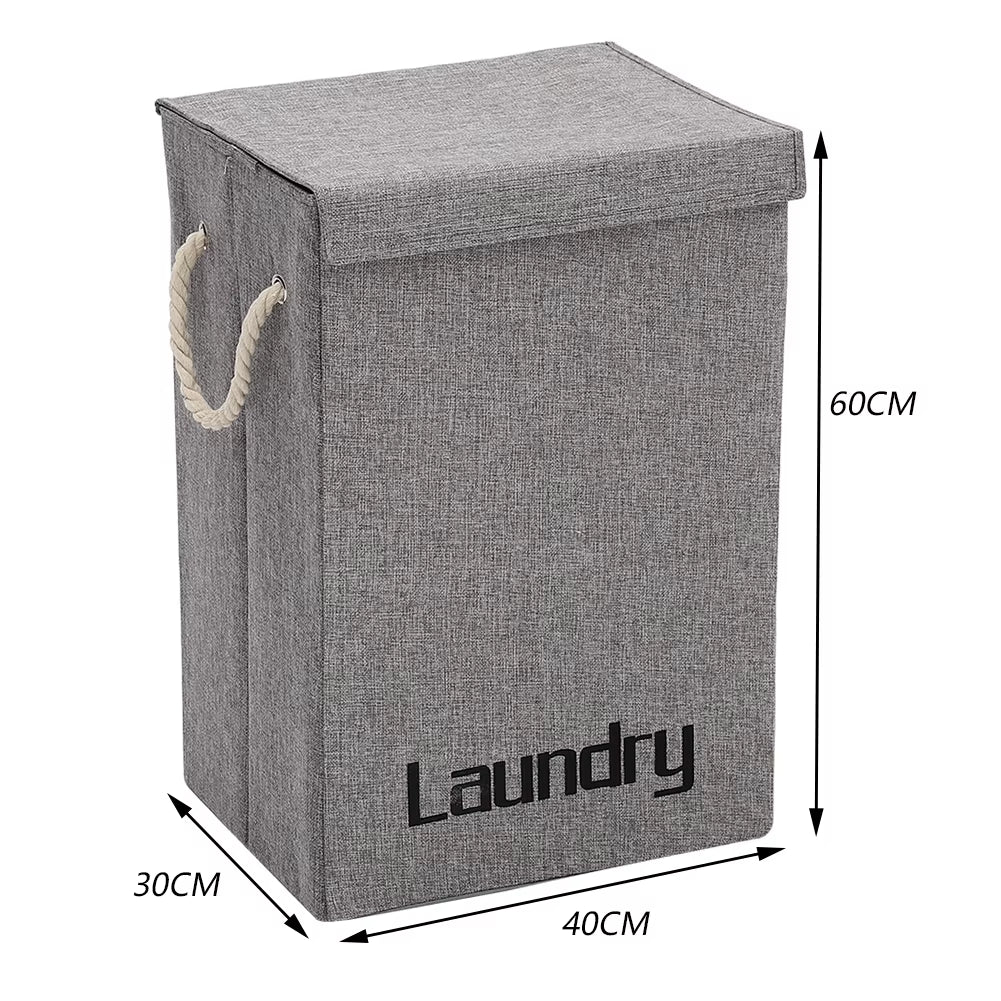 【】Basket Laundry Bin Household Storage Bin for Bedroom Camping Laundry
