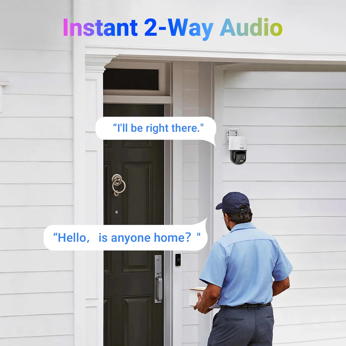 3K 5MP Poe PT Speed Security Camera Color Night Vision Motion Detection Built-In Microphone Security Protection Cameras