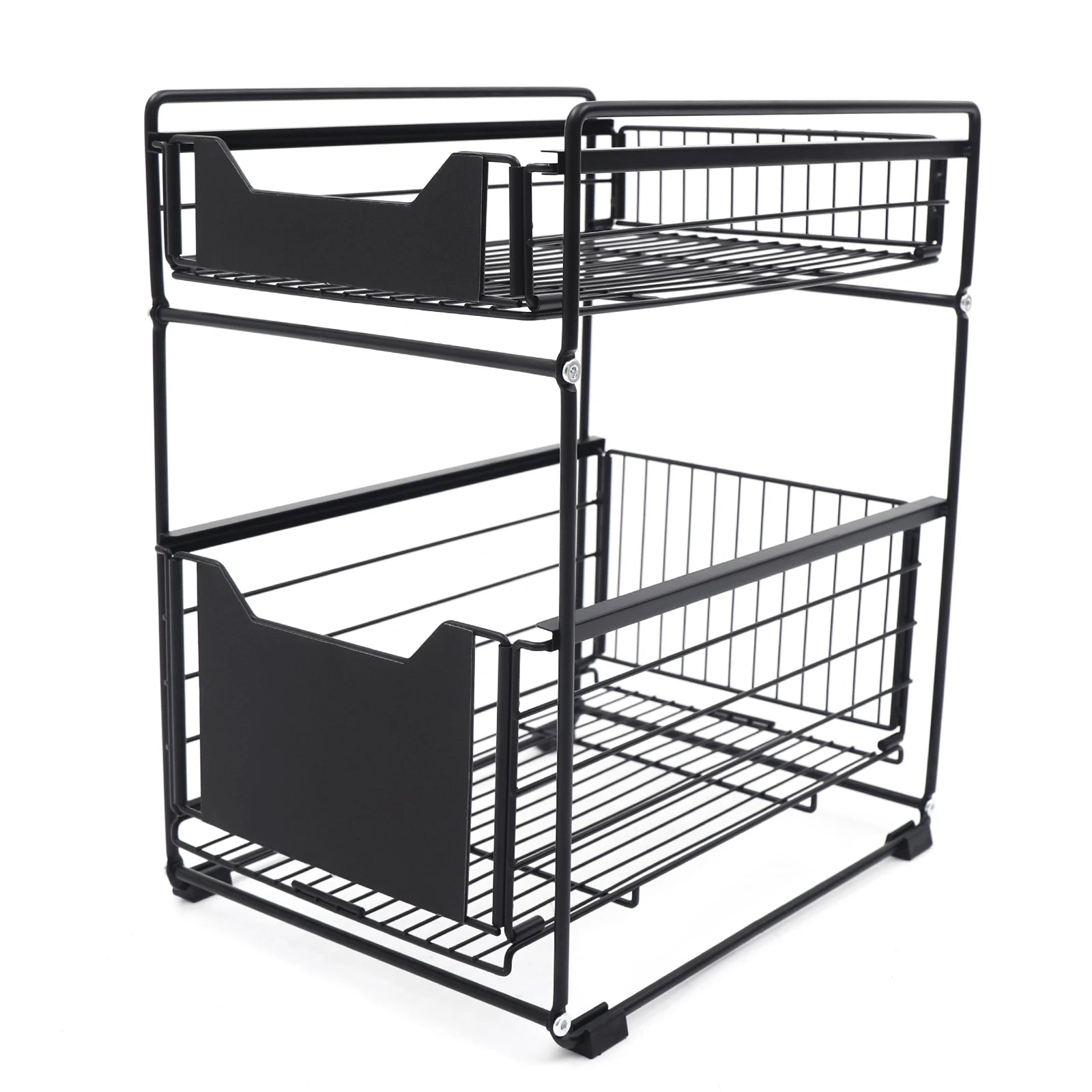 Kitchen Organiser Shelf 2 Tier under Sink Shelf Sink Organiser Base Cabinet Organiser Kitchen under Sink Organiser Metal