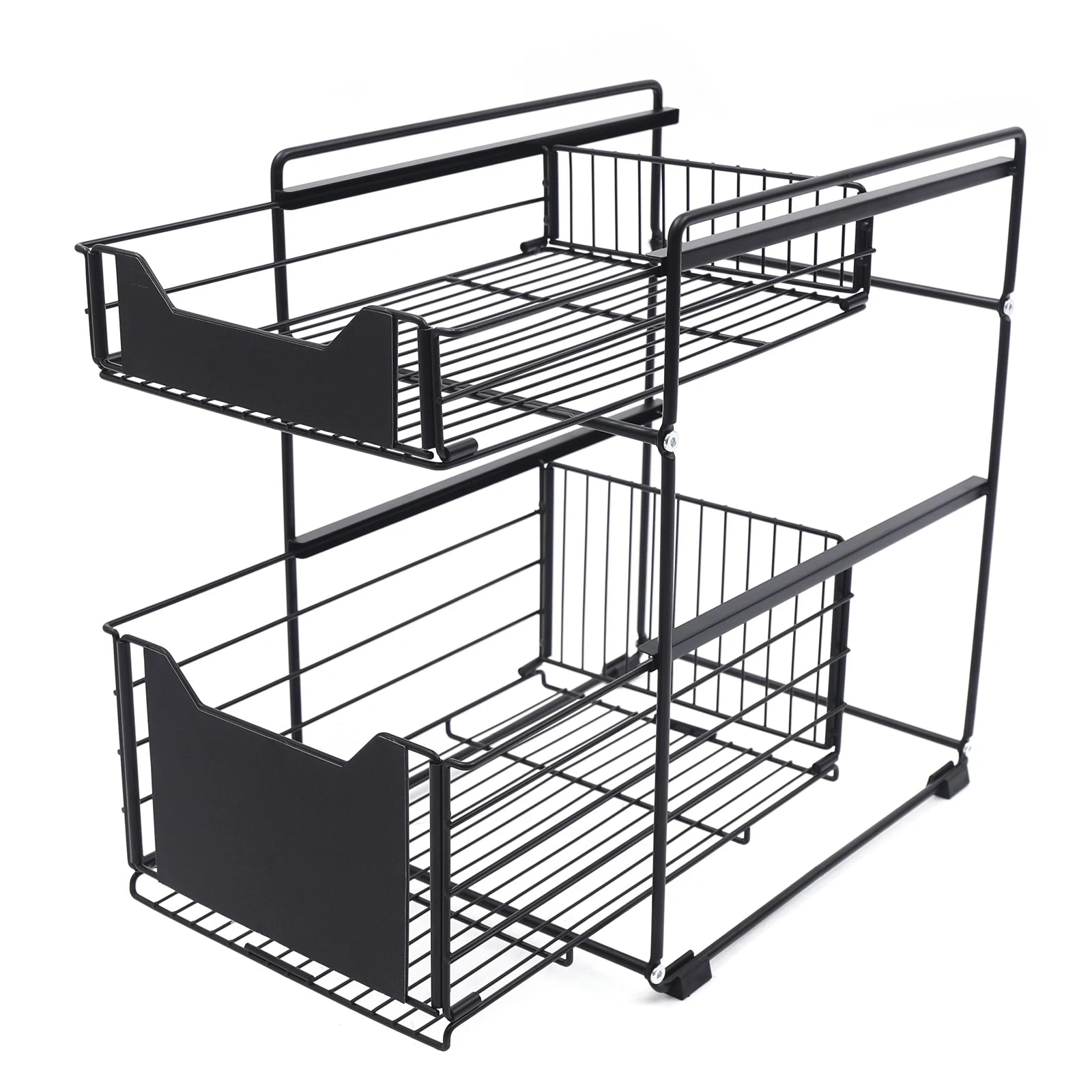 Kitchen Organiser Shelf 2 Tier under Sink Shelf Sink Organiser Base Cabinet Organiser Kitchen under Sink Organiser Metal