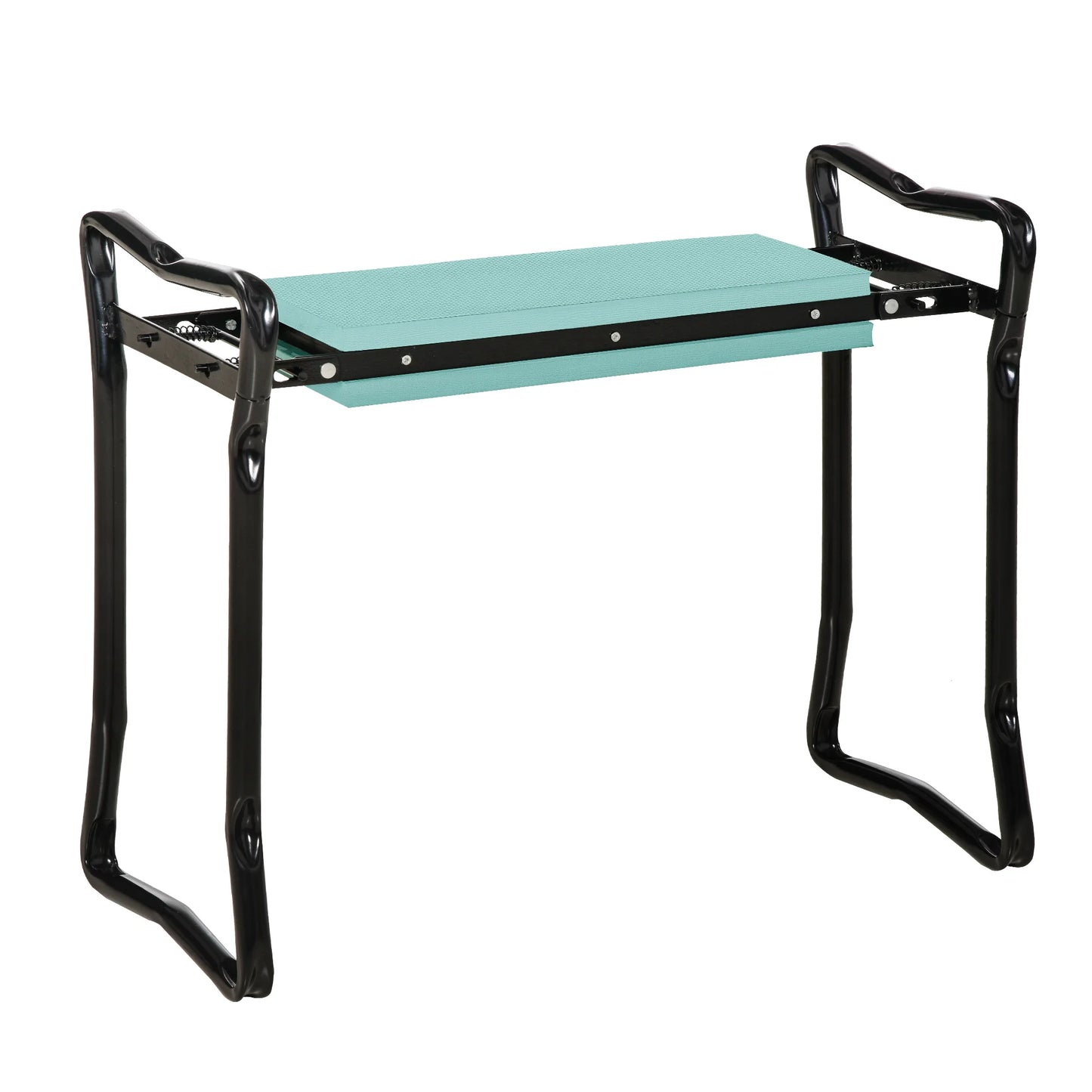 Garden Kneeler 2 in 1 Ergonomic Design Knee Pad Support Bench Foldable, Green