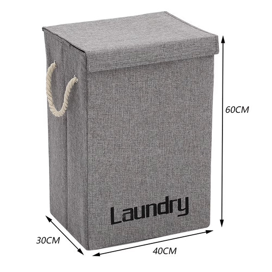 【】Basket Laundry Bin Household Storage Bin for Bedroom Camping Laundry