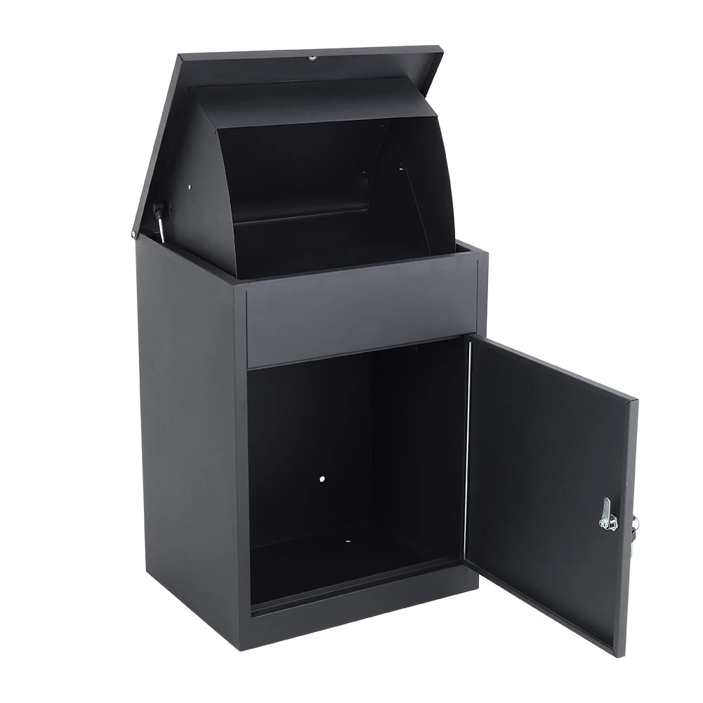 Waterproof Parcel Strength Durabilitydelivery Box for outside , 43.5Cm W X 35Cm D X 55.5Cm H