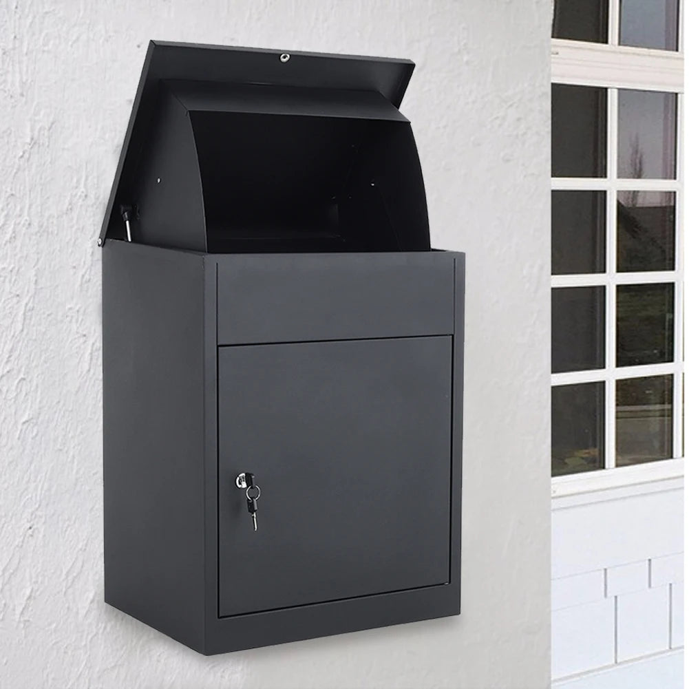 Waterproof Parcel Strength Durabilitydelivery Box for outside , 43.5Cm W X 35Cm D X 55.5Cm H